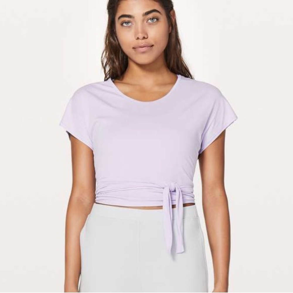 It’s A Tie Tee Sheer Violet